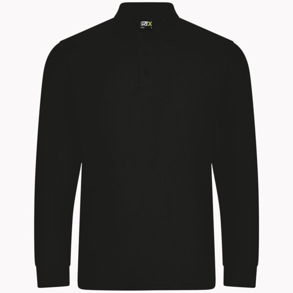 Pro RTX Pro Long Sleeve Piqué Polo Shirt Thumbnail