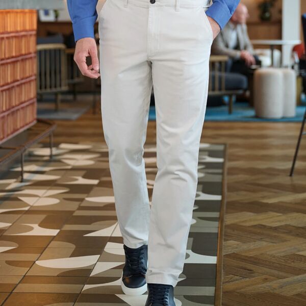 Brook Taverner Leo Slim Fit Chino Trousers Thumbnail