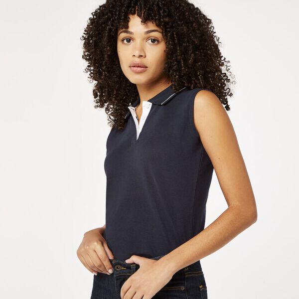 Women's Gamegear® proactive sleeveless polo (classic fit) Thumbnail