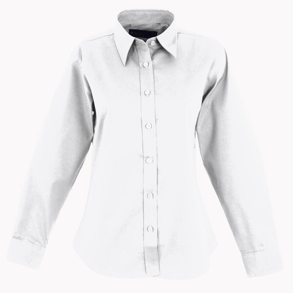 Ladies Pinpoint Oxford Full Sleeve Shirt Thumbnail