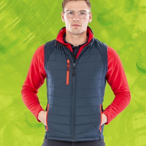 Result Recycled Compass Padded Gilet Thumbnail