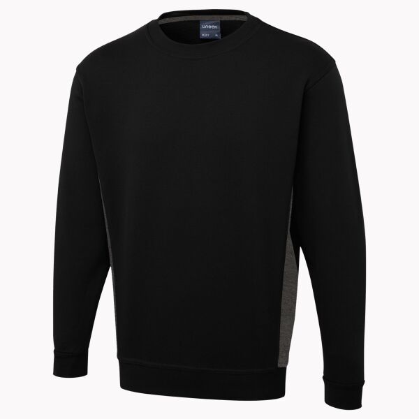 Two Tone Crew Neck Sweatshirt Thumbnail