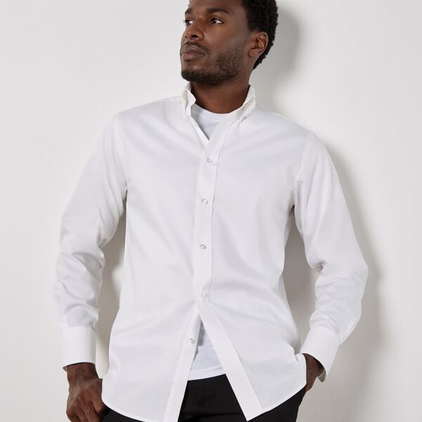 C3 - Long Sleeve Tailored Oxford Shirt Thumbnail