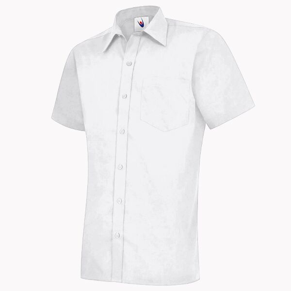 Mens Poplin Half Sleeve Shirt Thumbnail