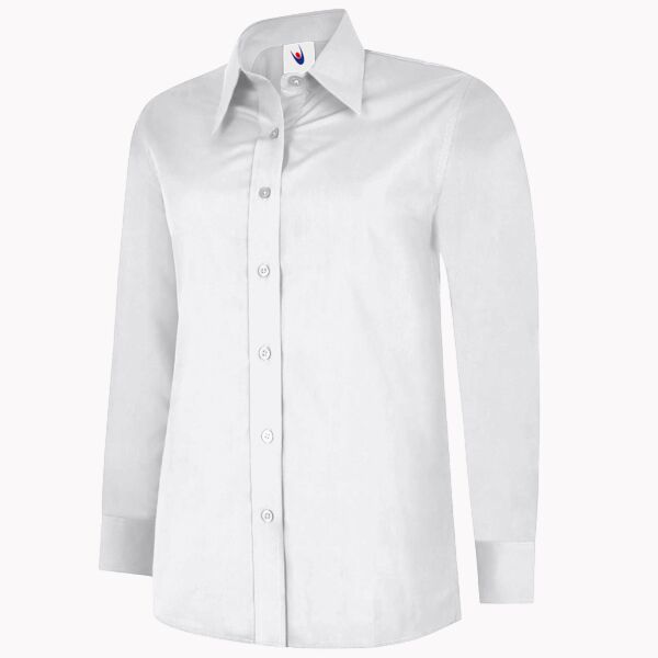 Ladies Poplin Full Sleeve Shirt Thumbnail
